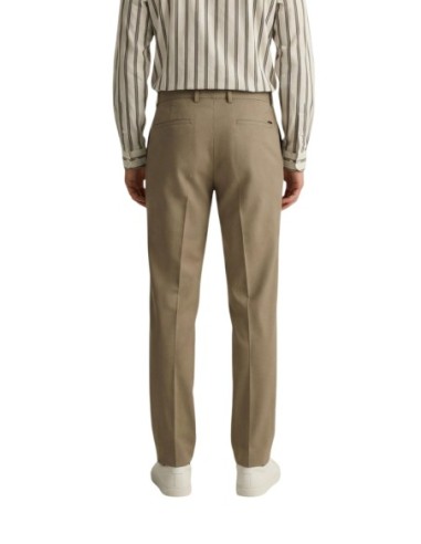 Gianni Lupo Pantalon homme beige stretch