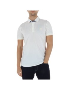 Timberland Polo homme blanc coton