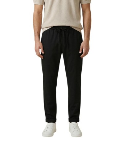 Gianni Lupo Pantalon homme noir à lacets