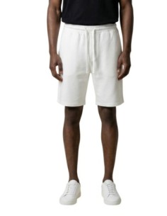 Gianni Lupo Bermuda homme blanc coton