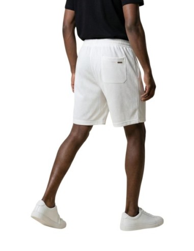 Gianni Lupo Bermuda homme blanc coton