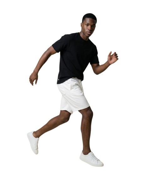 Gianni Lupo Bermuda homme blanc coton