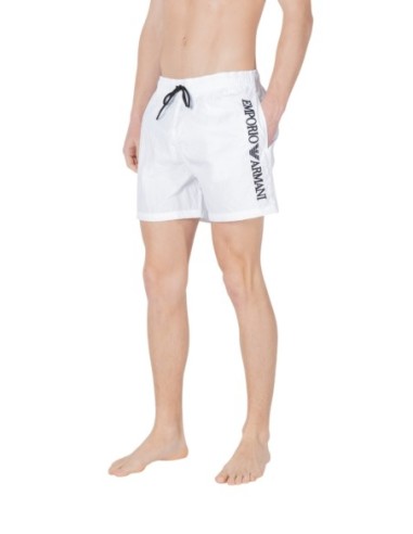 Emporio Armani Underwear Maillot de bain homme blanc polyamide