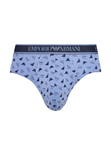 Boxer homme bleu azur Armani – confort 100% coton