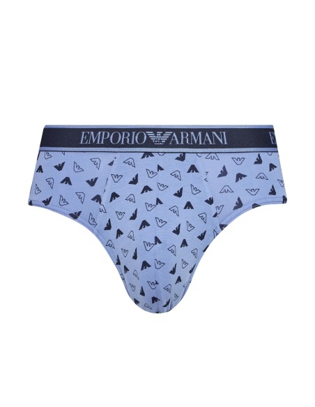 Boxer homme bleu azur Armani – confort 100% coton