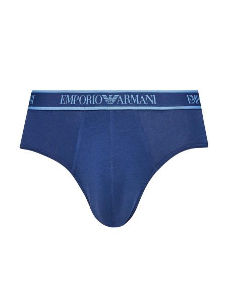 Boxer homme bleu azur Armani – confort 100% coton