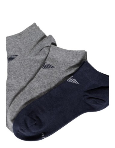 chaussettes homme bleues Armani – confort premium stretch