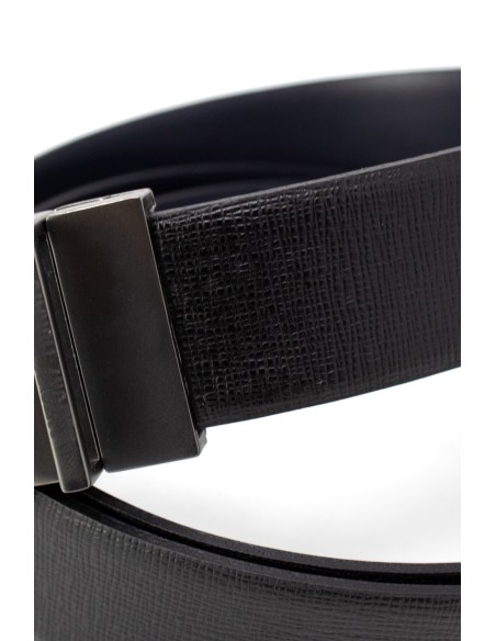 Antony Morato Ceinture homme noire cuir