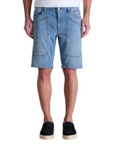 Jeckerson Bermuda homme bleu azur