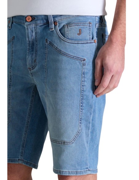 Jeckerson Bermuda homme bleu azur