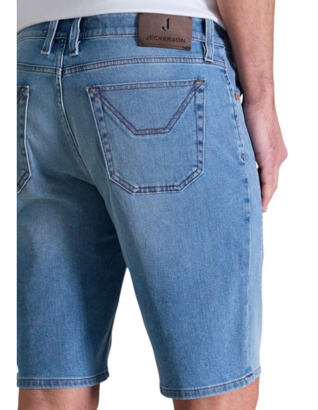 Jeckerson Bermuda homme bleu azur