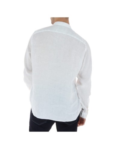 Timberland Chemise homme blanche lin
