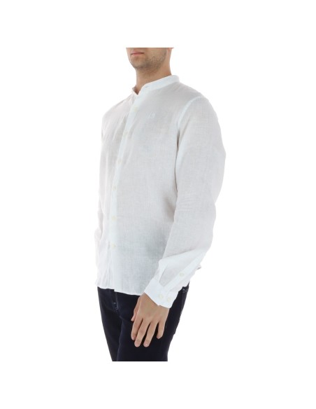 Timberland Chemise homme blanche lin