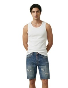Gianni Lupo Débardeur homme blanc