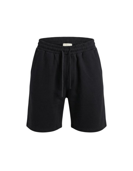 Gianni Lupo Bermuda homme noir coton