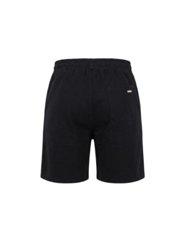 Gianni Lupo Bermuda homme noir coton
