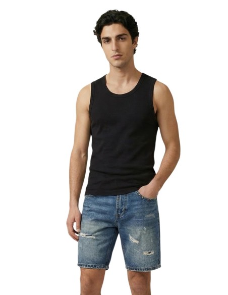 Gianni Lupo Débardeur homme noir