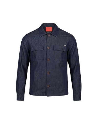 Gianni Lupo Chemise homme bleue lyocell