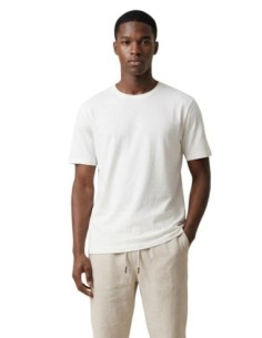 Gianni Lupo T‑shirt homme blanc viscose