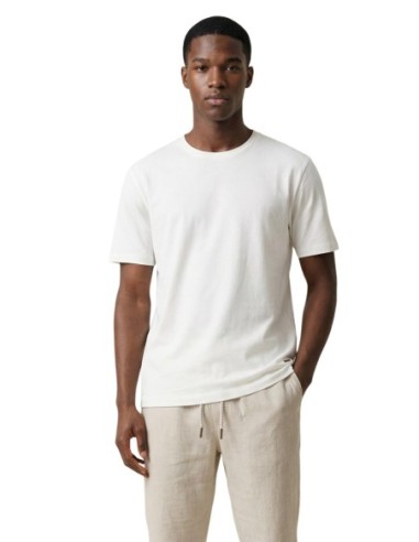 Gianni Lupo T‑shirt homme blanc viscose