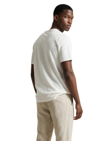 Gianni Lupo T‑shirt homme blanc viscose