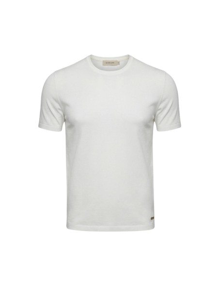 Gianni Lupo T‑shirt homme blanc viscose