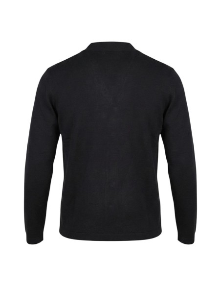 Gianni Lupo Cardigan homme noir col V