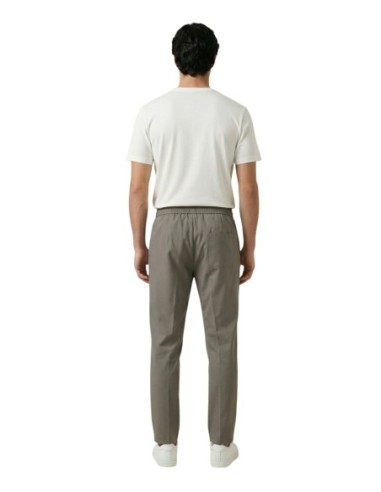 Gianni Lupo Pantalon homme vert à lacets