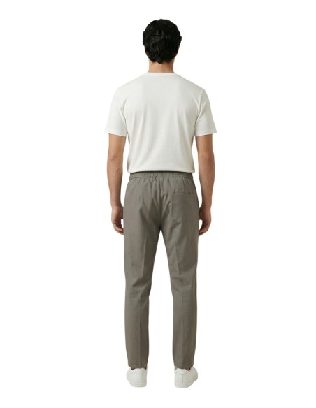 Gianni Lupo Pantalon homme vert à lacets