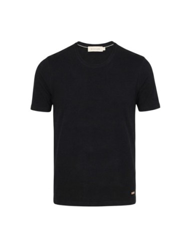 Gianni Lupo T‑shirt homme noir viscose