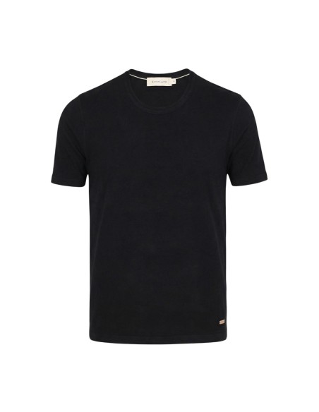 Gianni Lupo T‑shirt homme noir viscose