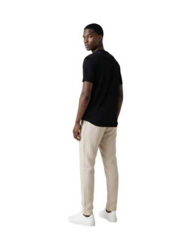 Gianni Lupo T‑shirt homme noir viscose