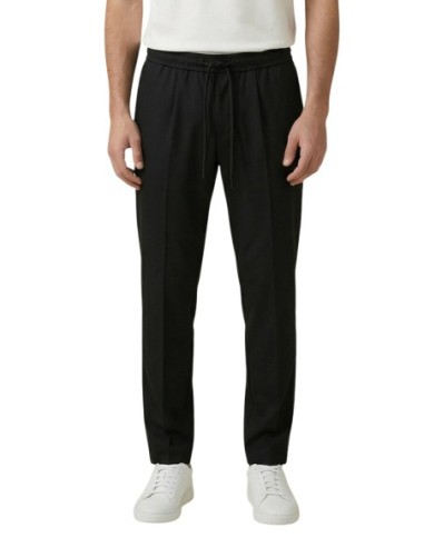 Gianni Lupo Pantalon homme noir à lacets