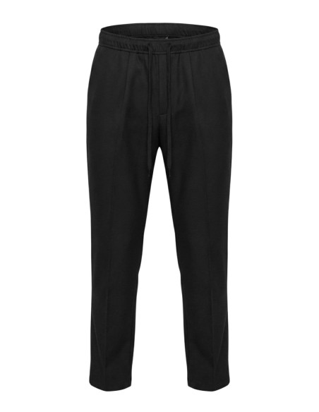Gianni Lupo Pantalon homme noir à lacets