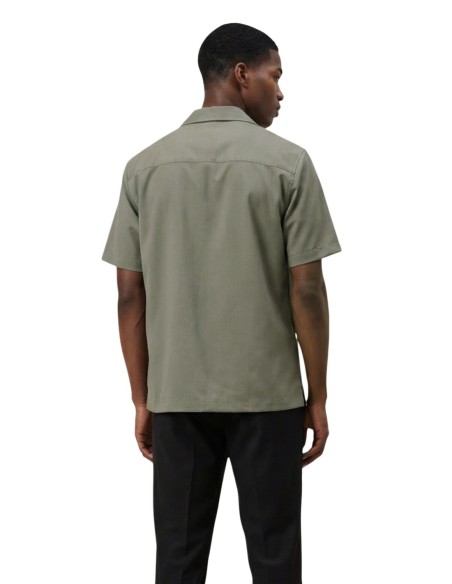 Gianni Lupo Chemise homme verte manches courtes