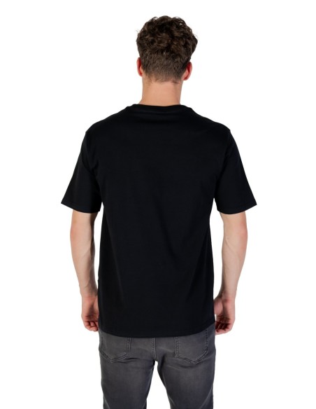 Gianni Lupo T‑shirt homme noir imprimé