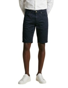 Jeckerson Bermuda homme bleu slim