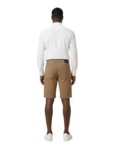 Jeckerson Bermuda homme beige slim