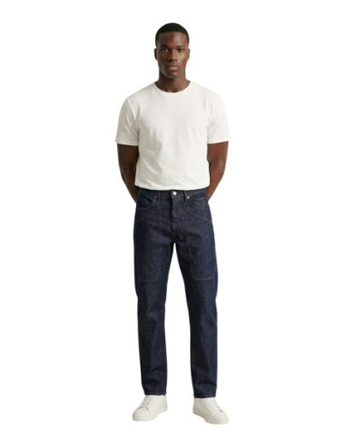 Jeckerson Jean homme bleu coton organique