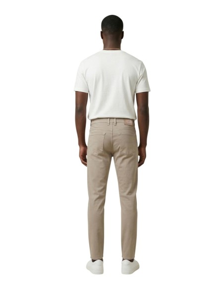 Jeckerson Pantalon homme beige stretch