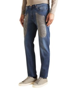 Jeckerson Jean homme bleu stretch