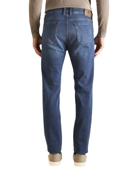 Jeckerson Jean homme bleu stretch