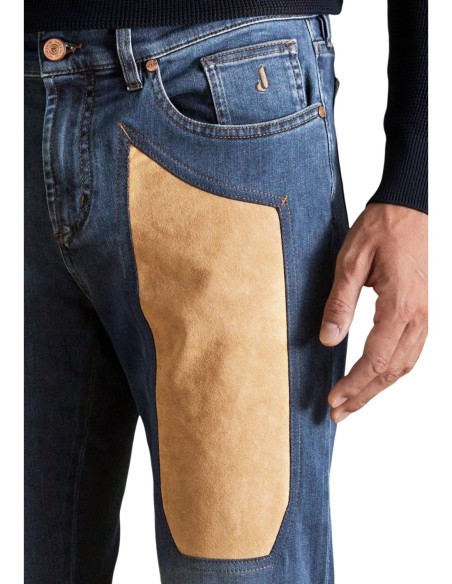Jeckerson Jean homme bleu denim