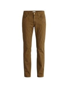 Jeckerson Pantalon homme marron chenille