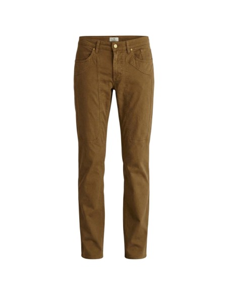 Jeckerson Pantalon homme marron chenille