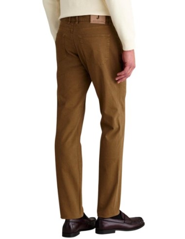 Jeckerson Pantalon homme marron chenille