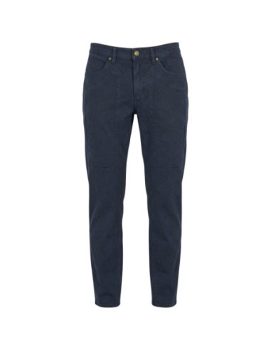 Jeckerson Pantalon homme bleu chenille