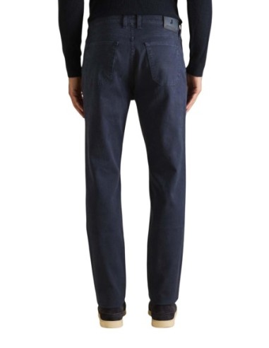 Jeckerson Pantalon homme bleu chenille