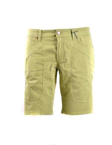 Jeckerson Pantalon homme vert coton