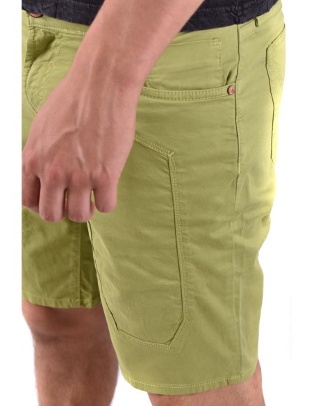 Jeckerson Pantalon homme vert coton
